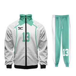 haikyuu anime 3d printed hoodie pants set