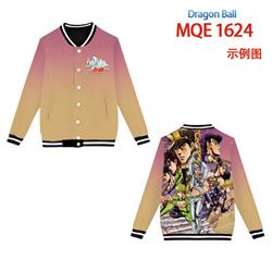 jojos bizarre adventure anime 3d printed baseball hoodie
