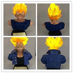 3 Styles Dragon Ball Z Vegeta /TRUNKS Japanese Anime Figure Toy Collection Doll ( with Light )