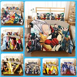 one punch man anime bedsheet set US-FULL 203x228cm welcome custom design