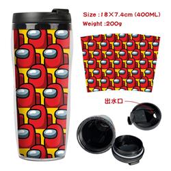 Among us Popular Game Cartoon Insulation Cup Heat Sensitive Mug