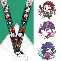 demon slayer anime lanyard phonestrap 2.5cm*45cm