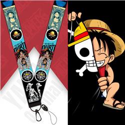 one piece anime lanyard phonestrap 2.5cm*45cm