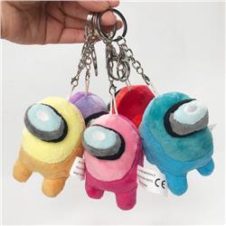 among us plush keychain 10cm