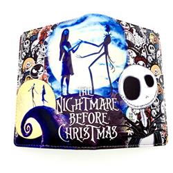 4 Styles The Nightmare Before Christmas Cartoon Multifunction Card Holder Bag PU Anime Passport Cover