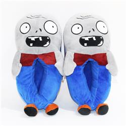 plants vs zombies plush slipper