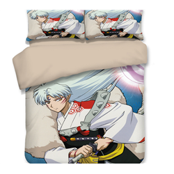 inuyasha anime bedsheet set US-FULL 203x228cm welcome custom design