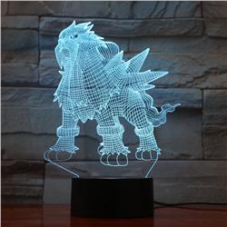 pokemon anime 3d light