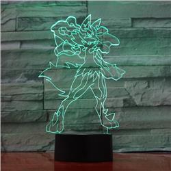 pokemon anime 3d light