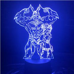 my hero academia anime 3d light