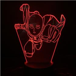 one punch man anime 3d light