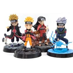 Naruto Cute Japanese Cartoon Anime PVC Figure (4pcs/set)