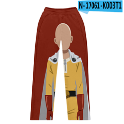 one punch man anime pants for children