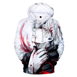 tokyo ghoul anime 3d printed hoodie