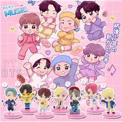 BTS figures price for a set of 7 pcs
