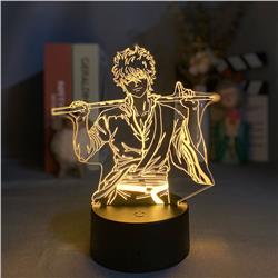 Gintama anime 7 colours LED light