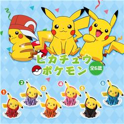 Pokemon anime figure price for a set of 6 pcs