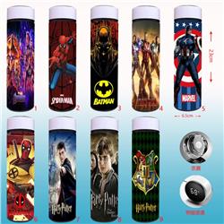 Avangers anime LED bottle, price for 1 pcs