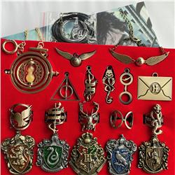 harry potter anime pin set ( price for a set of 18 pcs )