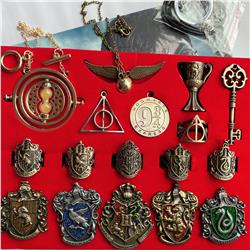 harry potter anime pin set ( price for a set of 17 pcs )