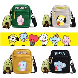 bts anime bag (18cm*14cm*5cm)