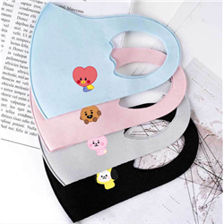 bts anime children mask