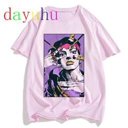 Jojos Bizarre Adventure anime PINK T-shirt 11 styles