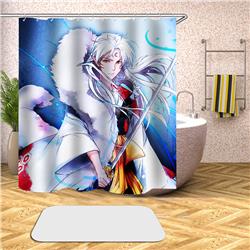 inuyasha anime shower curtain ( 150cm*200cm )