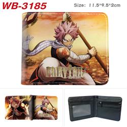 Fairy Tail anime wallet 11.5cm*9.5cm*2cm 10 styles