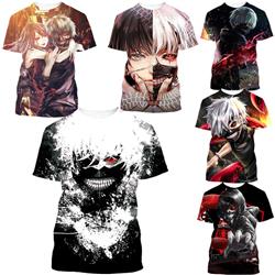 tokyo ghoul anime 3D Printing T-shirt