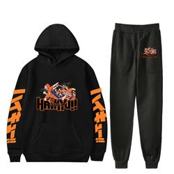 haikyuu anime 3D Printing hoodie set