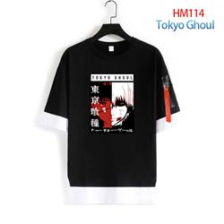 Tokyo Ghoul anime black & white cotton T-shirt 10 styles