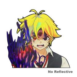 seven deadly sins anime car sticker