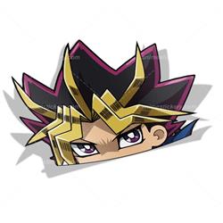 Yu Gi Oh anime car sticker 2 styles