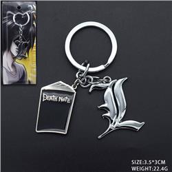 death note anime keychain