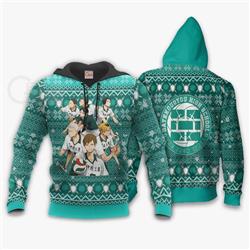 Haikyuu anime Christmas hoodie & zip hoodie 8 styles