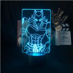 JoJos Bizarre Adventure anime 7 colours LED light