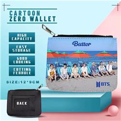 BTS anime wallet