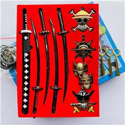 one piece anime weapon set