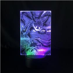 Naruto anime 7 colours LED light