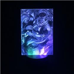 Jojos Bizarre Adventure anime 7 colours LED light