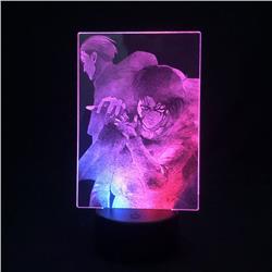 Attack on Titan anime 7 colours LED light