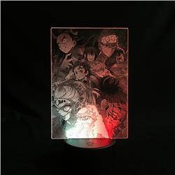 Demon Slayer Kimets anime 7 colours LED light