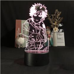 Naruto anime 7 colours LED light