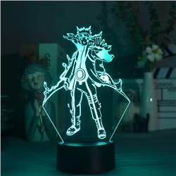 Naruto anime 7 colours LED light