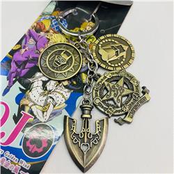 JoJos Bizarre Adventure anime keychain