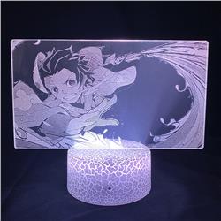 Demon Slayer Kimets anime 7 colours LED light