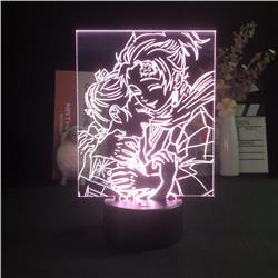 Demon Slayer Kimets anime 7 colours LED light