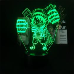 One Piece anime 7 colours LED light