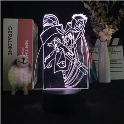 Naruto anime 7 colours LED light